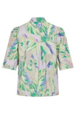 Blusa manga 2/4 com viscose