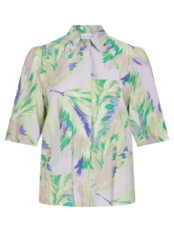 Blusa manga 2/4 com viscose
