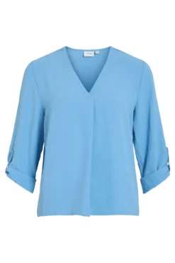 Blusa manga média