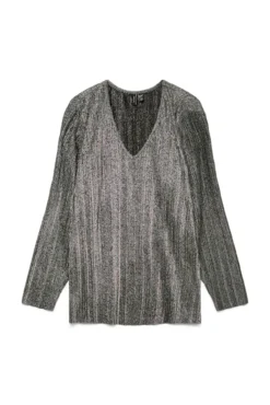 Blusa manga top longa plus size