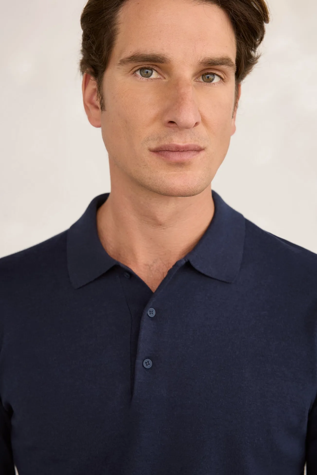 Botões de camisola polo