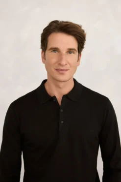 Botões de camisola polo