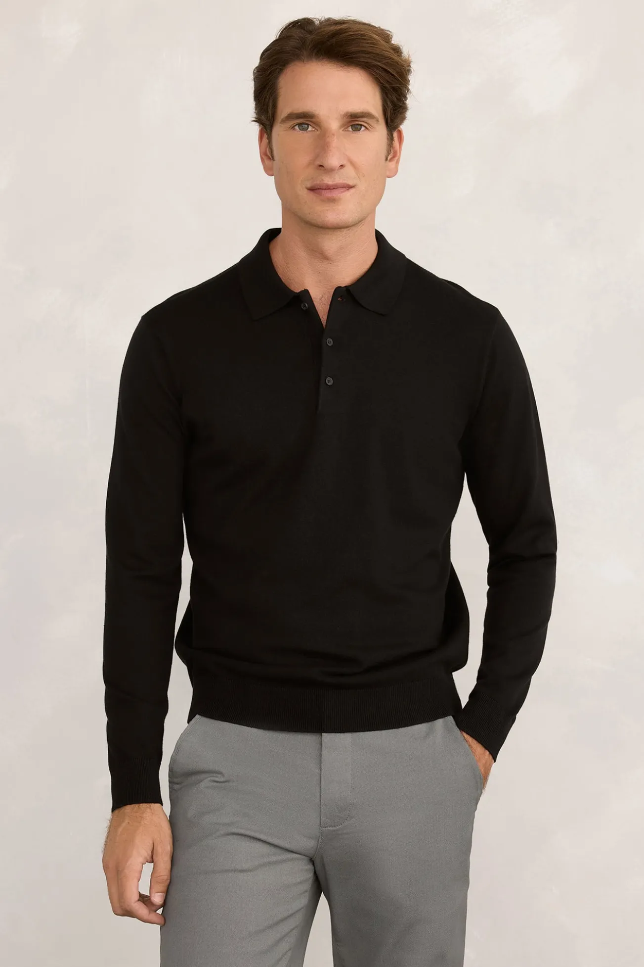 Botões de camisola polo