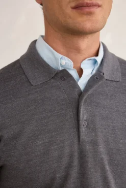 Botões de camisola polo