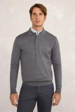 Botões de camisola polo