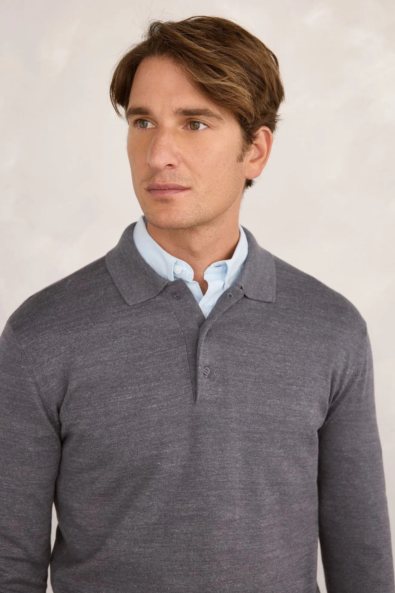 Botões de camisola polo