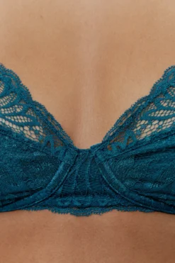 Bralette de fio falso azul Eleanor Legion