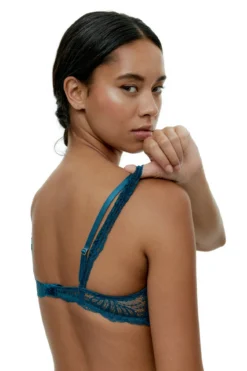 Bralette de fio falso azul Eleanor Legion