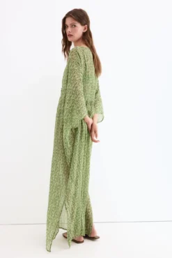 Caftan estampado