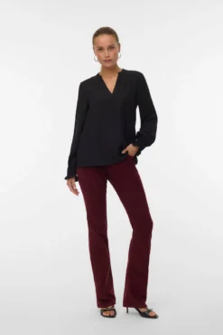 Calça calça boca de sino