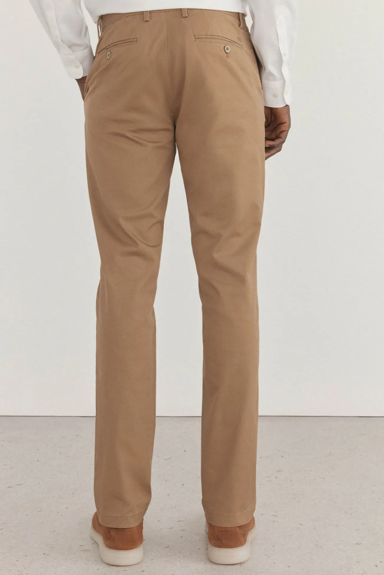 Calça calças chino slim fit com estampa