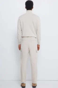 Calça cargo com ajuste confortável