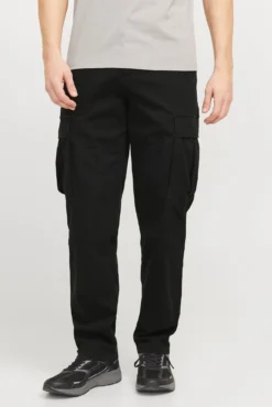 Calça cargo com ajuste relaxado