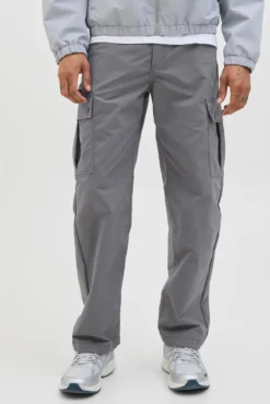 Calça cargo com ajuste relaxado
