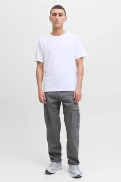 Calça cargo com ajuste relaxado