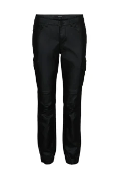 Calça cargo encerada