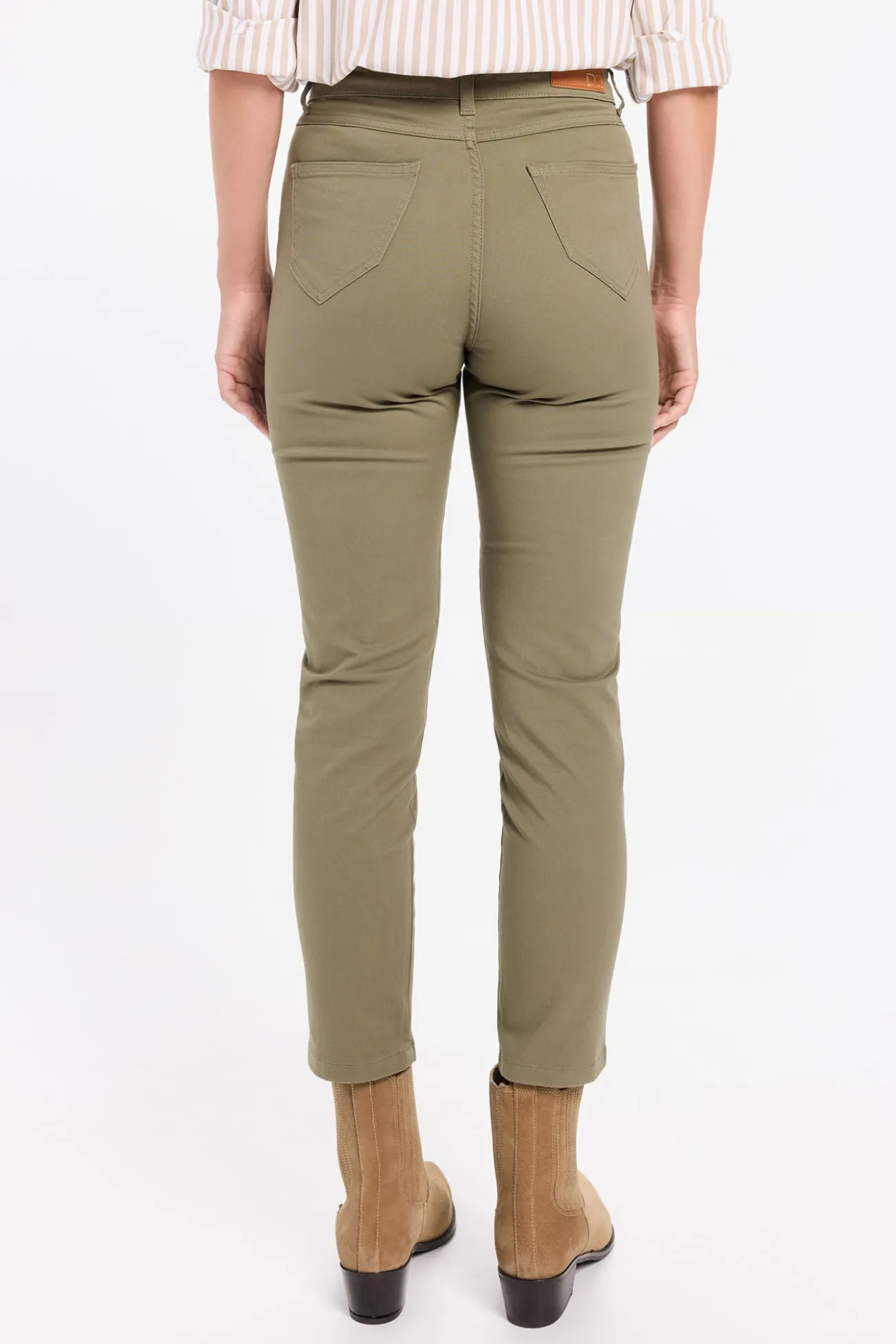 Calça coloridas justas