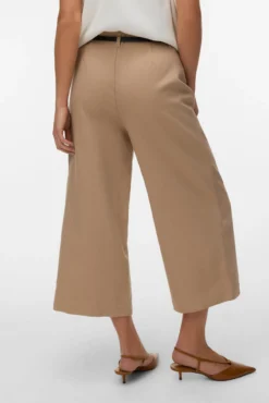 Calça culotte de vestir