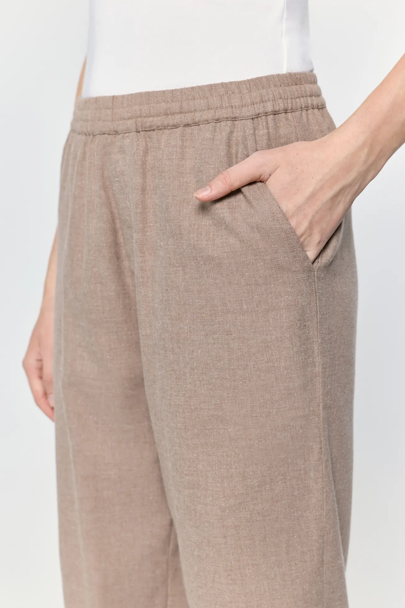 Calça de flanela