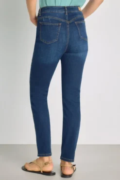 Calça denim slim
