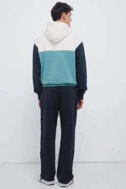 Calça de perna larga