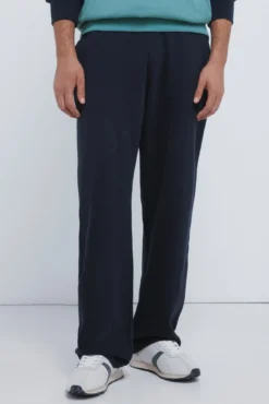 Calça de perna larga