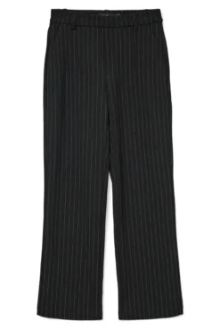 Calça de terno listradas