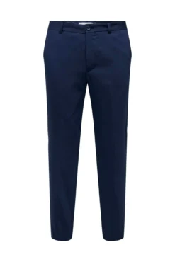 Calça de terno slim fit para homem