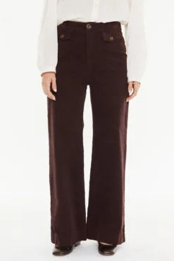 Calça de veludo cotelê