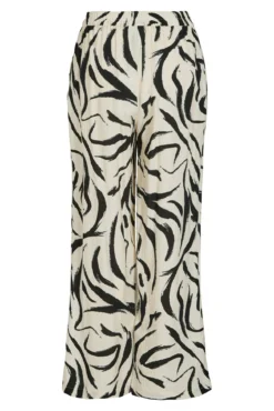 Calça estampado cintura alta