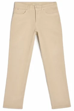 Calça fina de veludo com 5 bolsos