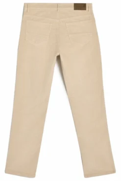 Calça fina de veludo com 5 bolsos
