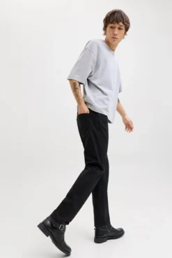 Calça jeans de corte regular