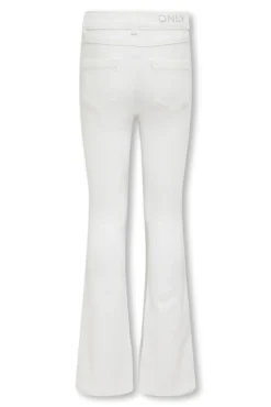 Calça jeans flare para menina