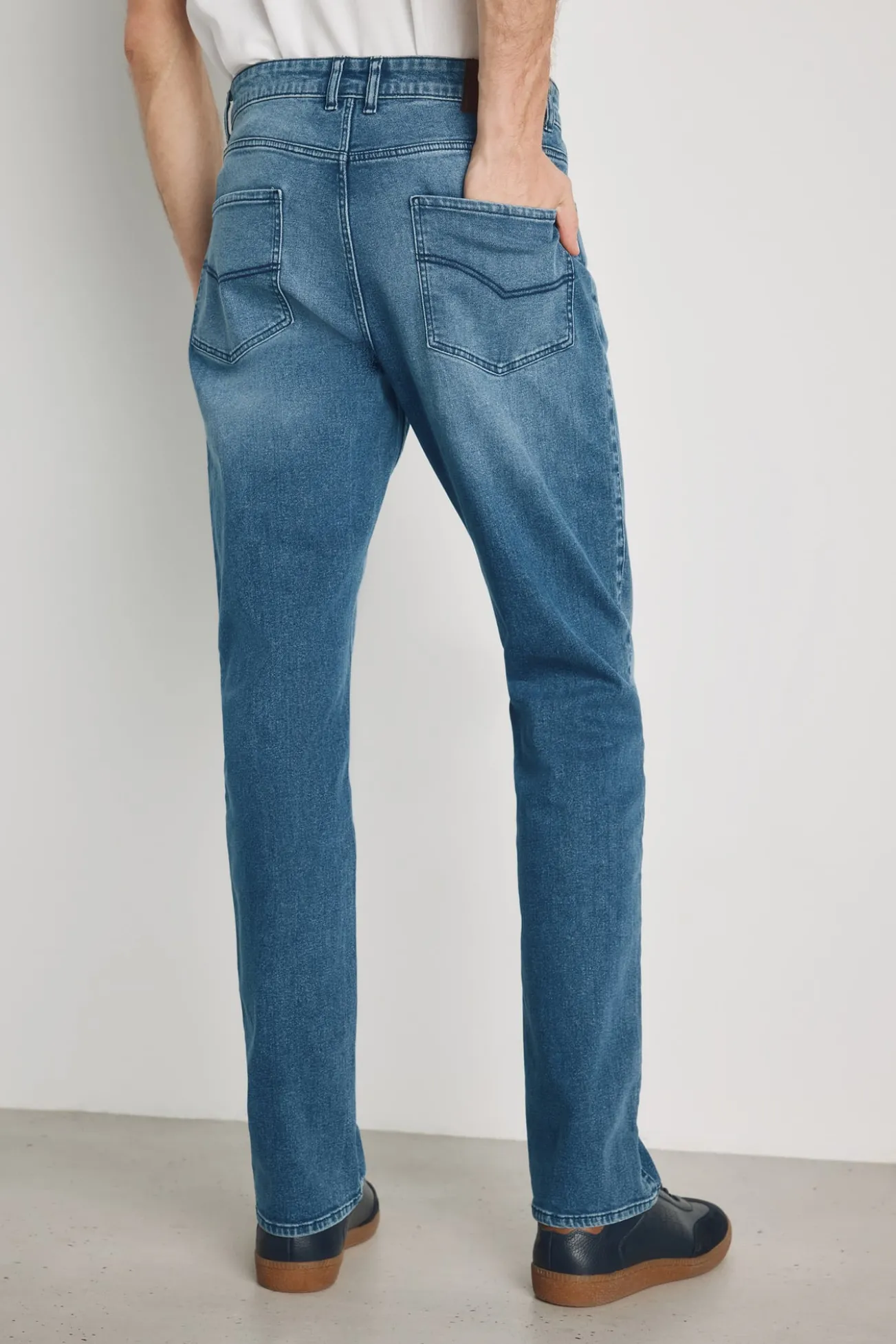 Calça jeans regular fit