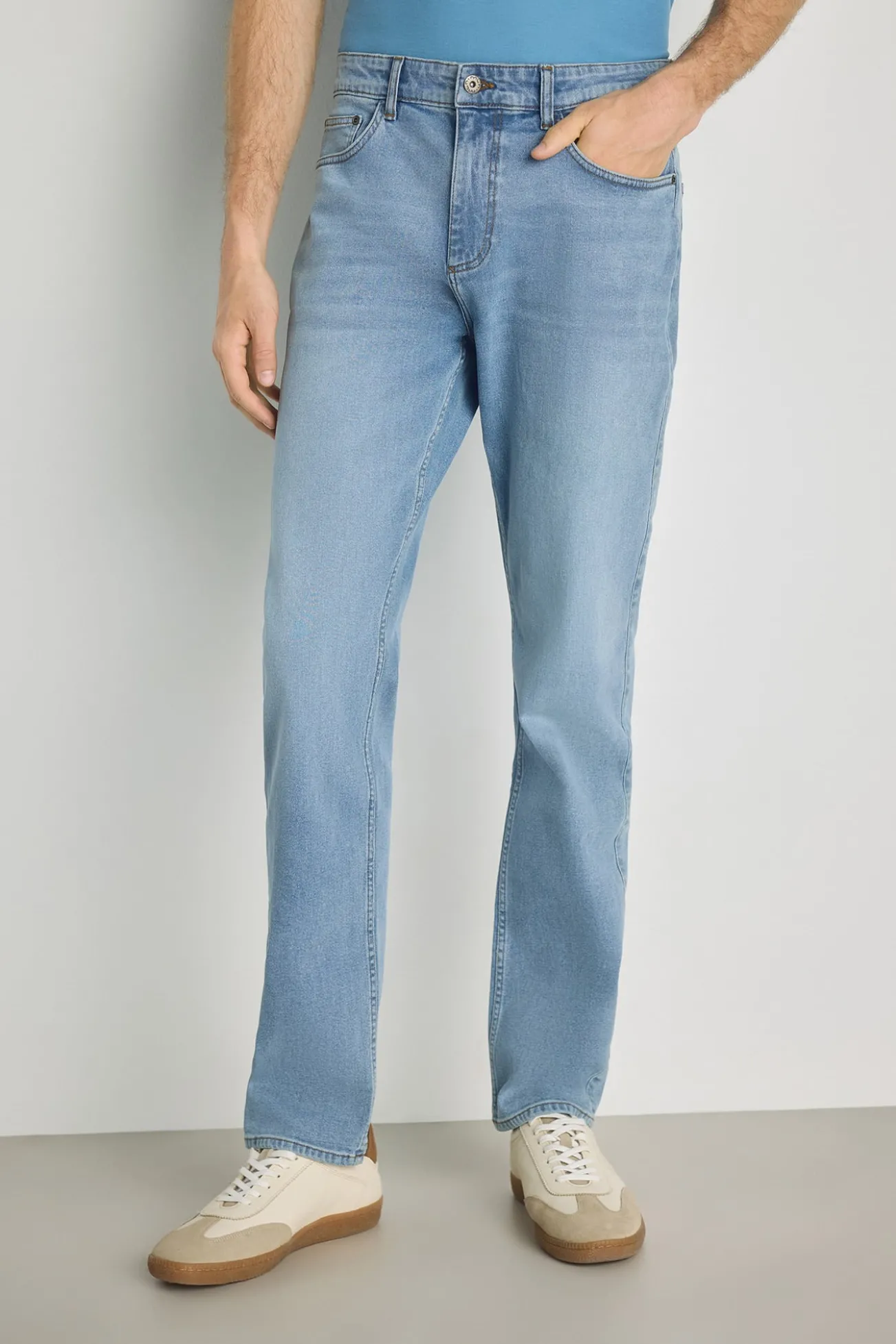 Calça jeans regular fit