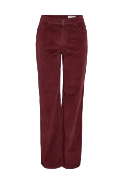 Calça jeans reta de 5 bolsos