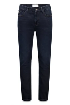 Calça jeans skinny azul bem escura