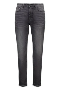 Calça jeans skinny cinza escuro
