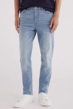 Calça jeans skinny fit tingida