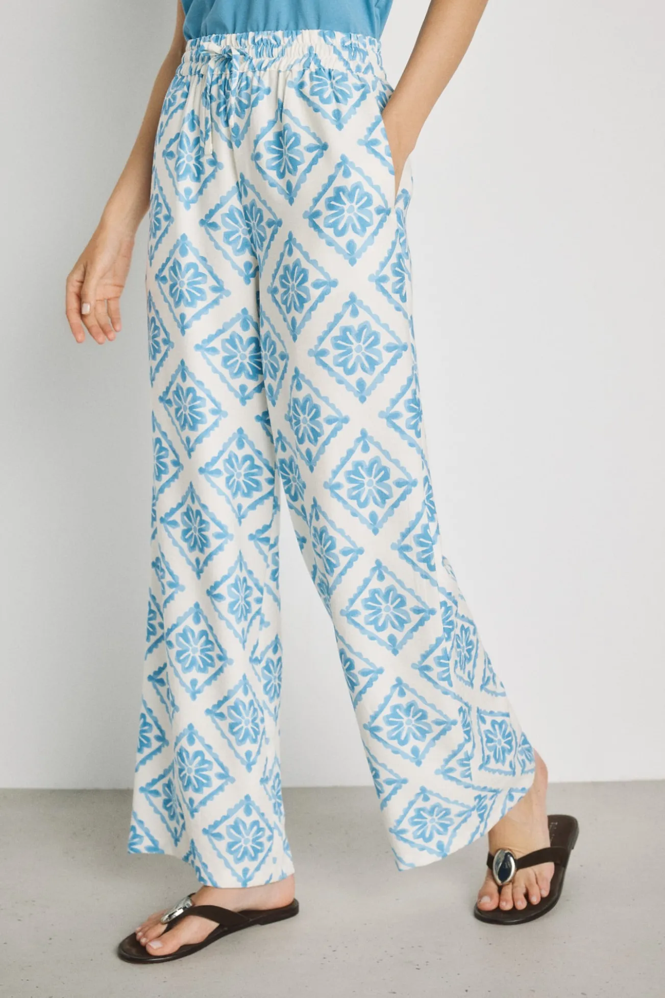 Calça larga