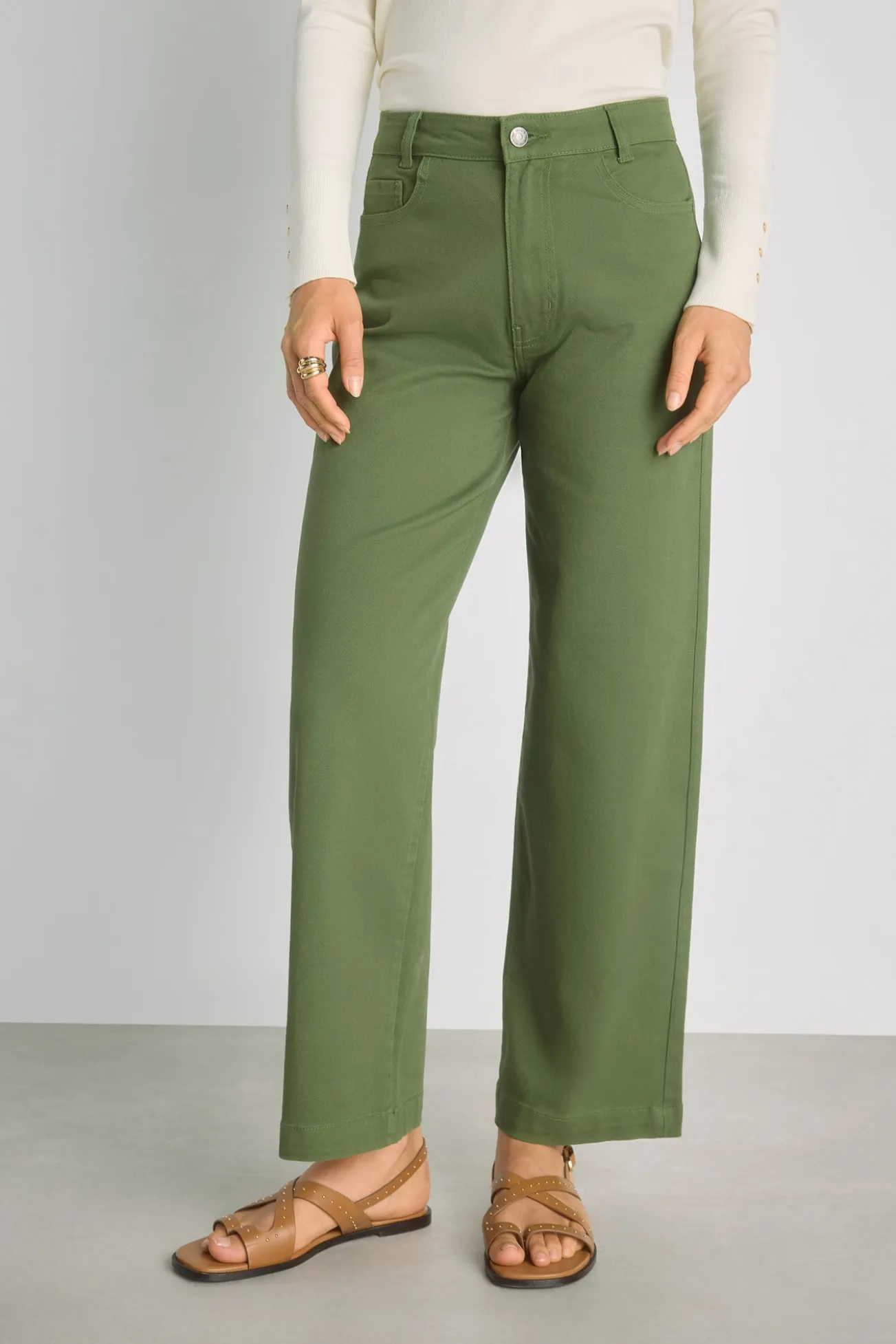 Calça larga