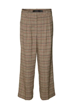Calça larga Príncipe de Gales