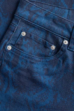 Calça largas estampado