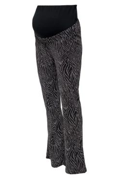 Calça pré-mamã lurex preta