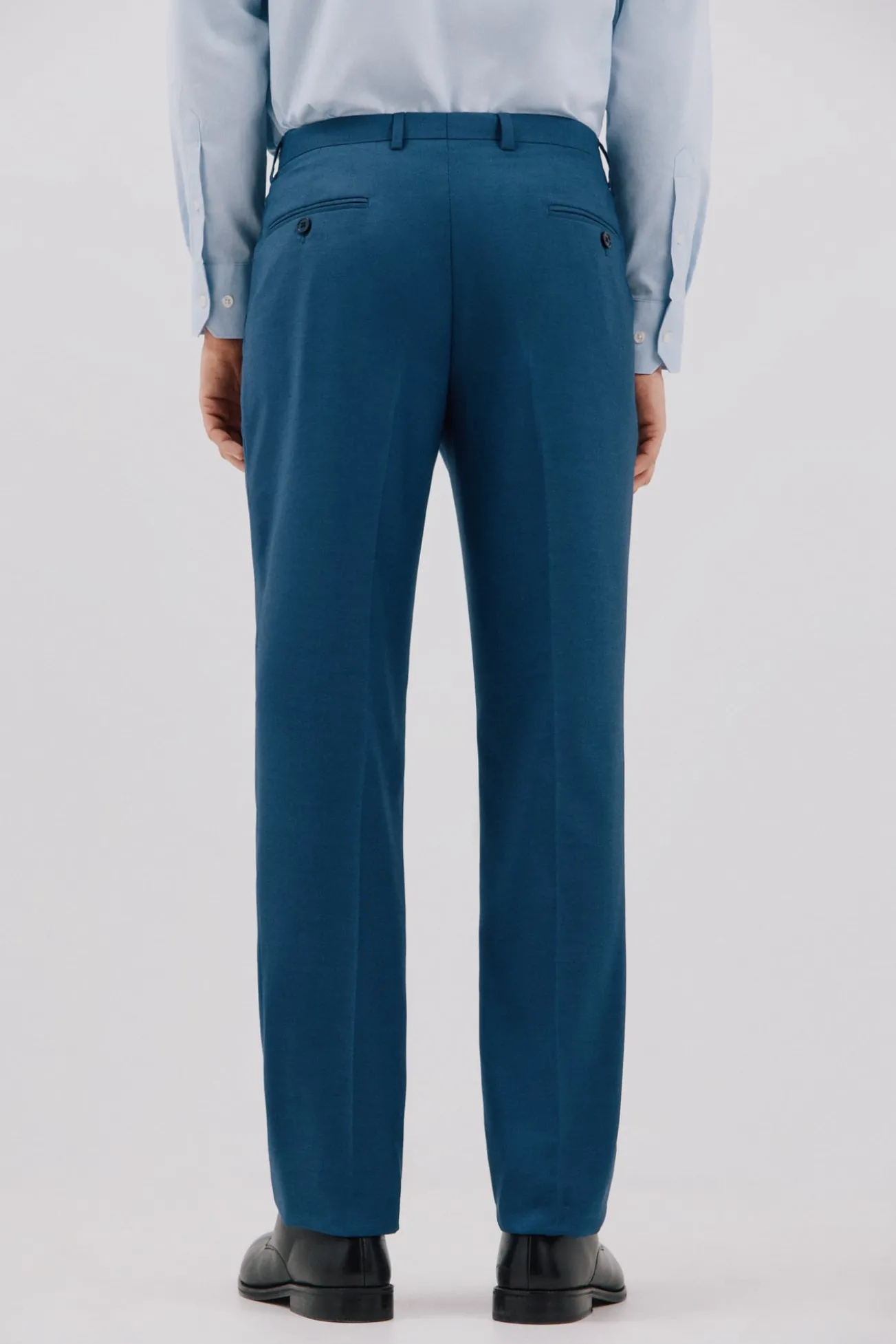 Calças azuis slim fit