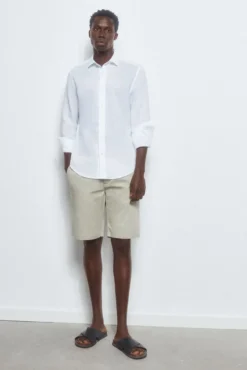 Calças bermuda chino premium flex