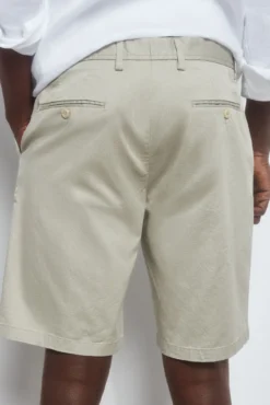 Calças bermuda chino premium flex