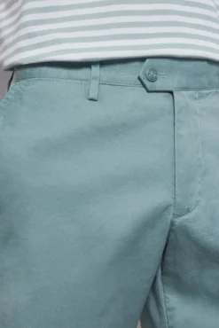 Calças bermuda chino premium flex