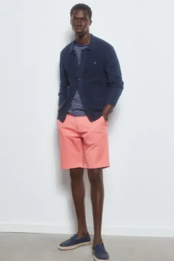 Calças bermuda chino premium flex